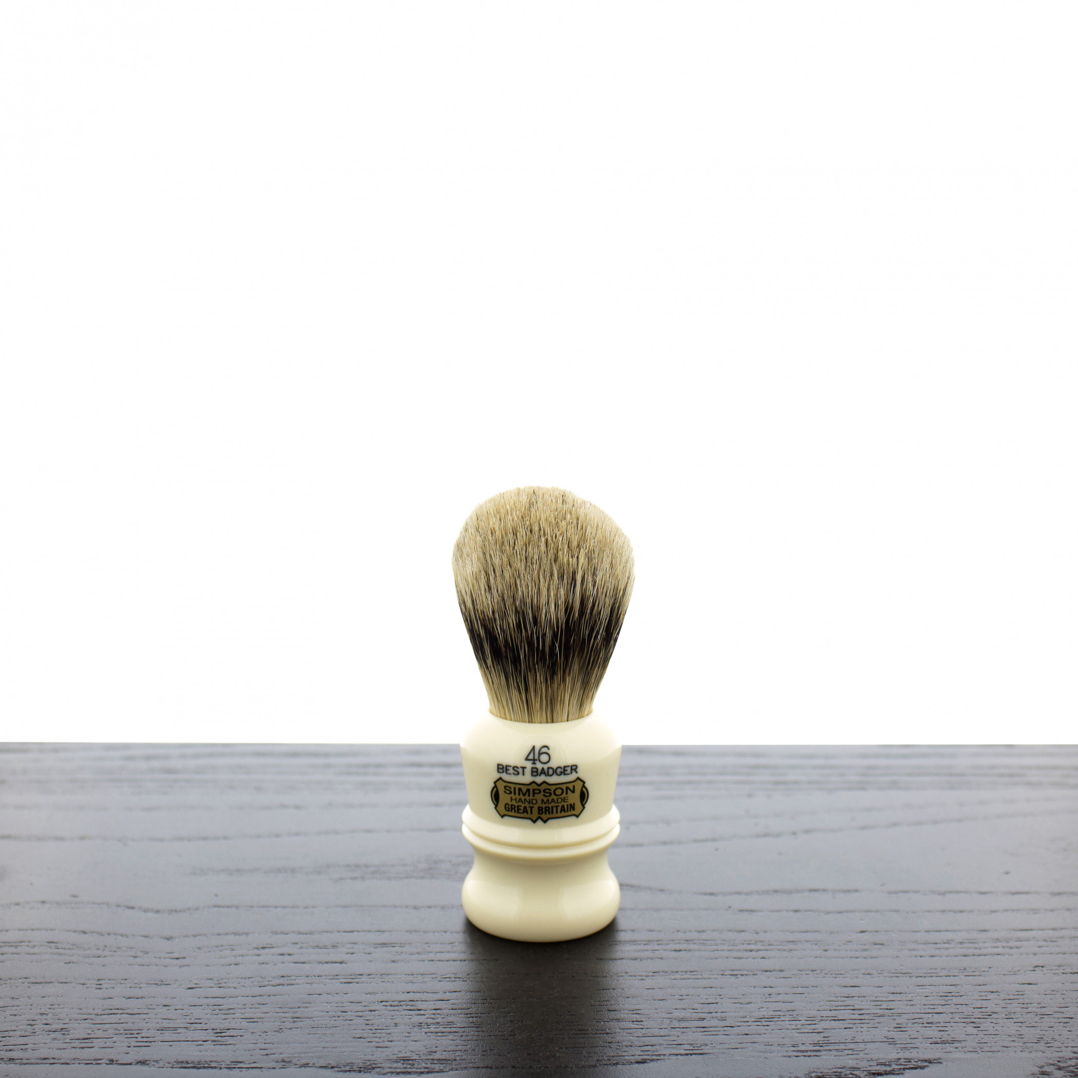 モンブラン カフス サルトリアル ヘキサゴン　118599 Simpsons Berkeley Best Badger Shaving Brush 46B - West Coast Shaving